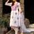 Floral Embroidered Regular Thread Work Kurta with Trousers & Dupatta