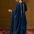 Ethnic Motifs Embroidered Zari Straight Kurta with Trousers & Dupatta