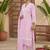 Women Ethnic Motifs Embroidered Regular Thread Work Pure Cotton Kurta with Trousers & With Dupatta