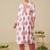 Floral Printed Notch Neck A-Line Pure Cotton Kurta With Trousers