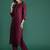 Ethnic Motifs Yoke Design Thread Work Kurta with Trousers & With Dupatta