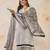 Women Printed Regular Thread Work Pure Cotton Kurta with Trousers & With Dupatta
