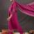 Women Ethnic Motifs Printed Pleated Thread Work Pure Cotton Kurta with Trousers & With Dupatta