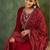Women Ethnic Motifs Embroidered Empire Kurta with Trousers & With Dupatta
