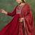Women Ethnic Motifs Embroidered Empire Kurta with Trousers & With Dupatta