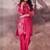 Floral Embroidered Thread Work Pure Cotton Kurta With Trouser
