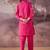 Floral Embroidered Thread Work Pure Cotton Kurta With Trouser