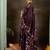 Floral Printed Pure Cotton Anarkali Kurta With Trousers & Dupatta