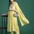 Floral Embroidered Kurta with Trousers & Dupatta