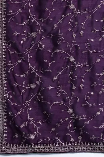 Ethnic Motifs Embroidered Kurta with Trousers & Dupatta