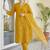 Women Floral Embroidered Regular Thread Work Pure Cotton Kurta with Trousers & With Dupatta