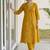 Women Floral Embroidered Regular Thread Work Pure Cotton Kurta with Trousers & With Dupatta