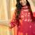 Women Floral Printed Regular Beads and Stones Pure Cotton Kurta with Trousers & With Dupatta