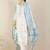 Floral Embroidered Straight Pure Cotton Kurta With Trousers & Dupatta