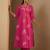 Women Floral Embroidered Pure Cotton Kurta with Trouser