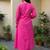 Women Floral Embroidered Pure Cotton Kurta with Trouser