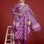 Floral Printed Mirror Work Pure Cotton Kurta With Trousers & Dupatta