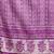 Floral Printed Mirror Work Pure Cotton Kurta With Trousers & Dupatta
