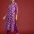 Floral Printed Mirror Work Pure Cotton Kurta With Trousers & Dupatta