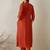 Women Ethnic Motifs Embroidered A-Line Cotton Kurta With Trousers