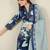 Women Floral Printed Cotton Kurta with Trousers & Dupatta