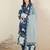 Women Floral Printed Cotton Kurta with Trousers & Dupatta