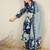 Women Floral Printed Cotton Kurta with Trousers & Dupatta