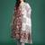 Floral Printed Pure Cotton Kurta With Trousers & Dupatta