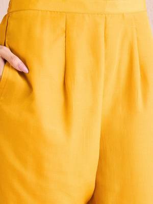 Women Ethnic Motifs Embroidered Regular Kurta with Trousers & With Dupatta 4