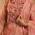 Floral Embroidered Straight Thread Work Kurta With Trousers & Dupatta