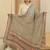 Ethnic Motifs Straight Kurta With Trousers & Dupatta