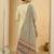 Ethnic Motifs Straight Kurta With Trousers & Dupatta