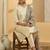 Ethnic Motifs Straight Kurta With Trousers & Dupatta