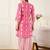 Women Printed Pure Cotton Kurta with Palazzos