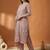 Pink Embroidered Straight Kurta Trousers Dupatta Set Kurta Sets