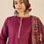 Women Ethnic Motifs Embroidered Regular Kurta with Trousers & Printed Dupatta