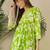 Floral Printed Empire Pure Cotton Kurta with Trousers