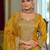 Women Ethnic Motifs Embroidered Regular Thread Work Kurta with Sharara & With Dupatta