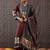 Women Ethnic Motifs Printed Regular Kurta with Trousers & With Dupatta