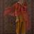 Ethnic Motifs Embroidered V-Neck Zari Straight Kurta With Trousers & Dupatta