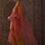 Ethnic Motifs Embroidered V-Neck Zari Straight Kurta With Trousers & Dupatta