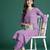 Floral Embroidered Thread Work Pure Cotton Kurta with Trousers