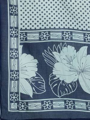 Floral Printed Regular Pure Cotton Kurta with Trousers & Dupatta 4