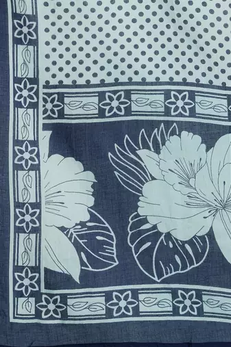 Floral Printed Regular Pure Cotton Kurta with Trousers & Dupatta