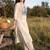 Women Floral Embroidered Regular Thread Work Pure Cotton Kurta with Trousers