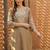 Women Ethnic Motifs Embroidered Regular Thread Work Kurta with Trousers