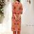 Women Ethnic Motifs Printed Regular Pure Cotton Kurta with Trousers