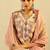 Floral Printed Pure Cotton Kurta With Trousers & Dupatta