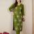 Women Floral Embroidered Kurta with Trousers