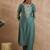 Women Ethnic Motifs Embroidered Regular Thread Work Kurta with Trousers